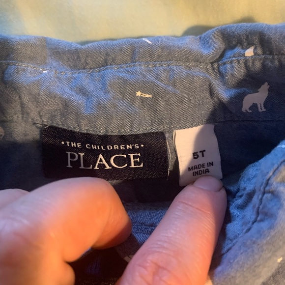 Cute Faux Collared Sweatshirt Mr.Cool - Picture 3 of 5